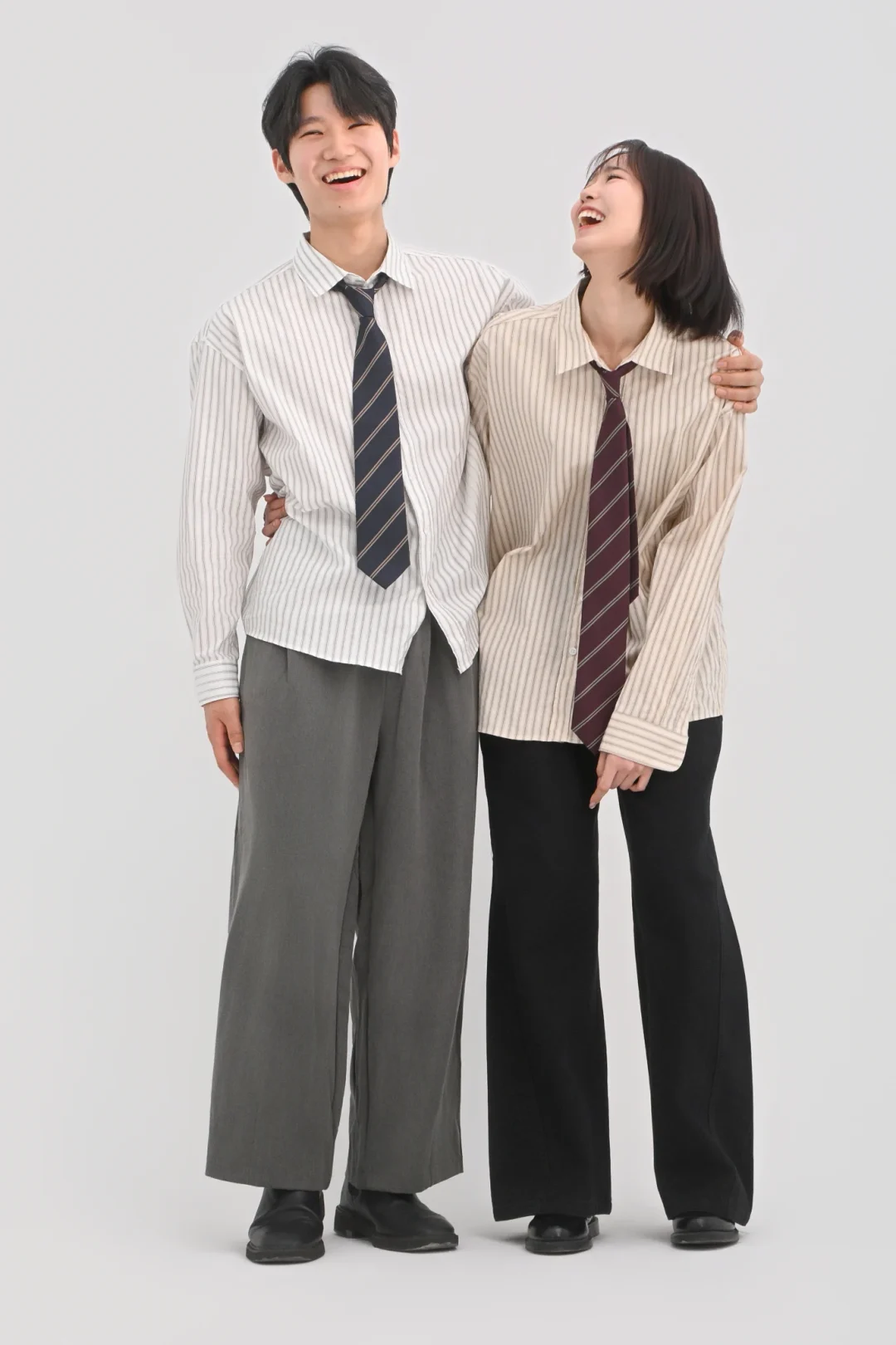 DAYSTAND 파인 스트라이프 데일리 루즈핏 셔츠 추가 이미지 16