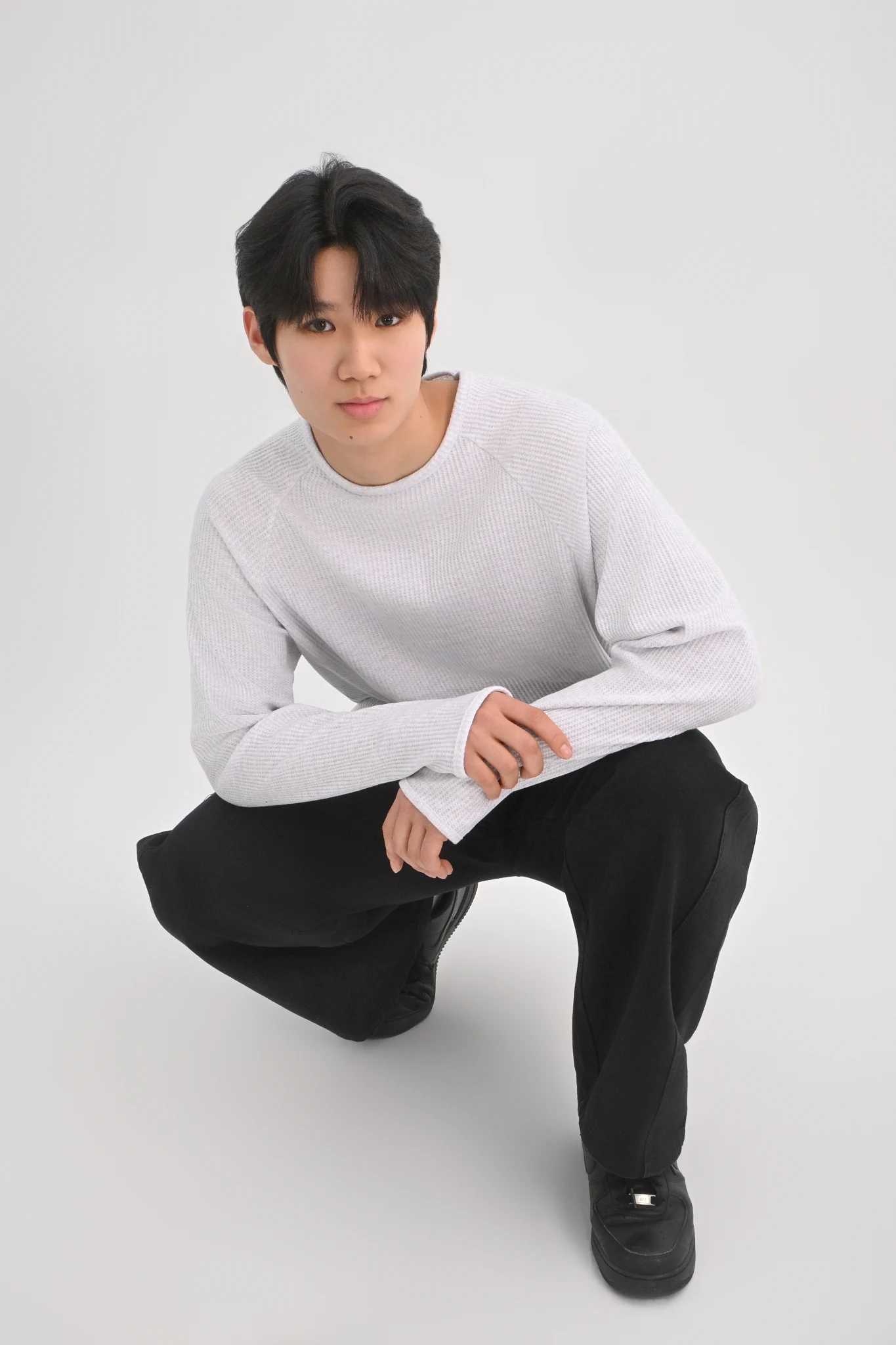 DAYSTAND 와플 래글런 핑거홀 티셔츠 추가 이미지 5