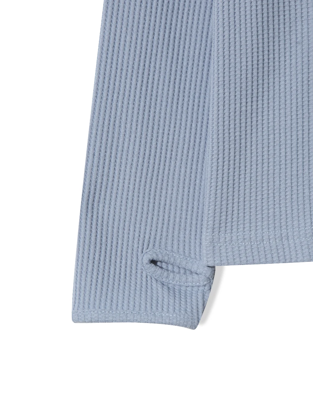 DAYSTAND 와플 래글런 핑거홀 티셔츠 추가 이미지 16