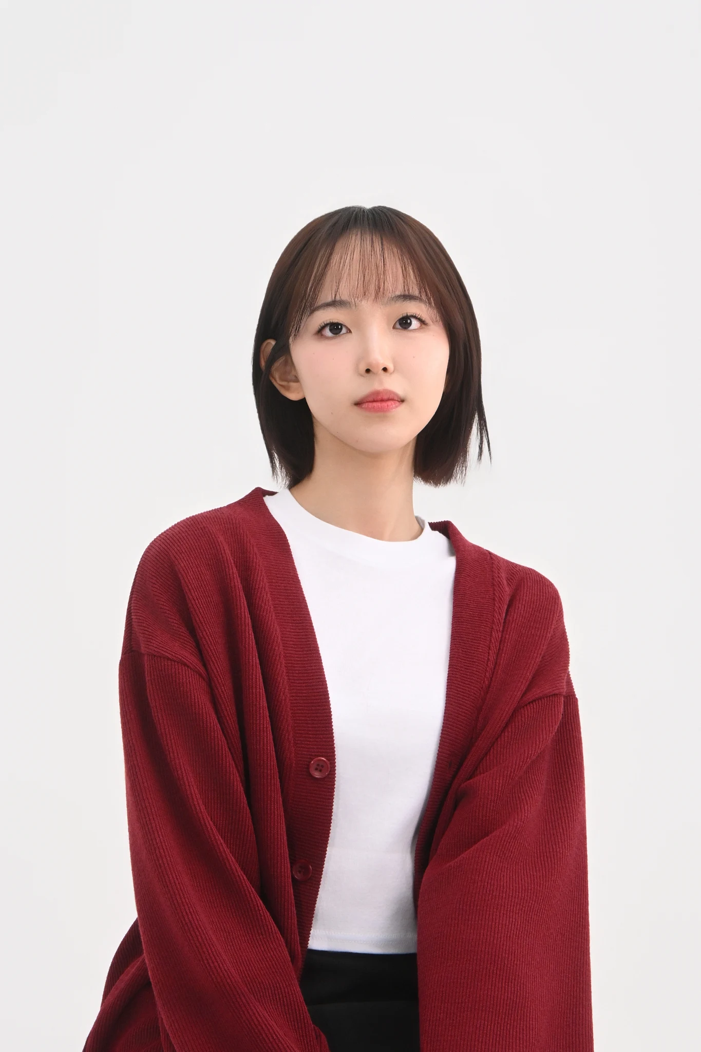 DAYSTAND 소프트 립 텍스처 루즈 가디건 추가 이미지 6