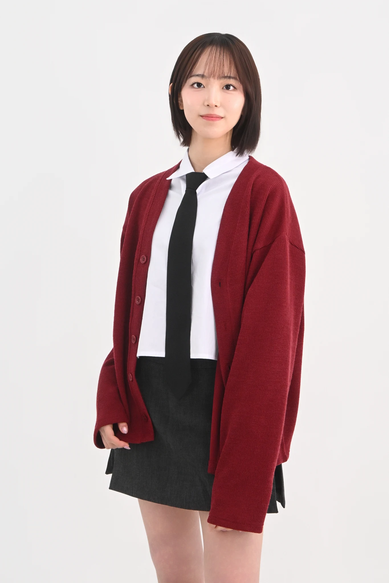 DAYSTAND 소프트 립 텍스처 루즈 가디건 추가 이미지 12