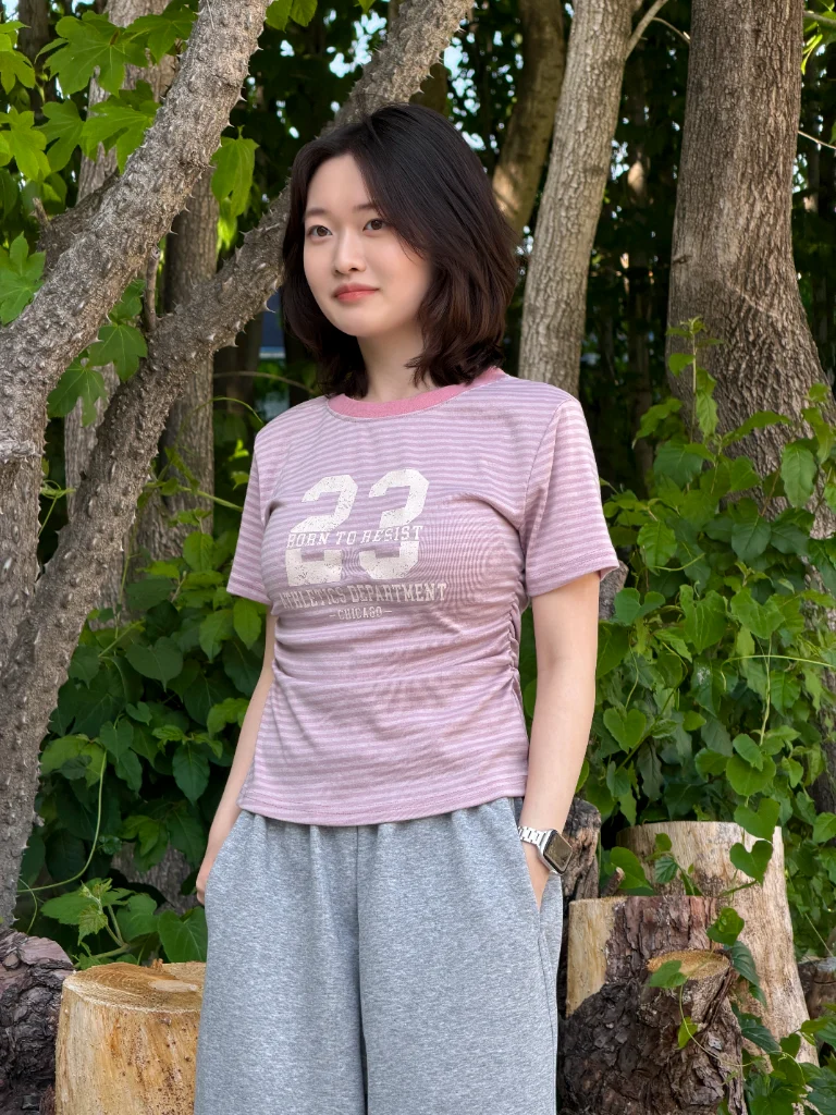 DAYSTAND 레지스트 23 스트라이프 셔링 티셔츠 대표 이미지