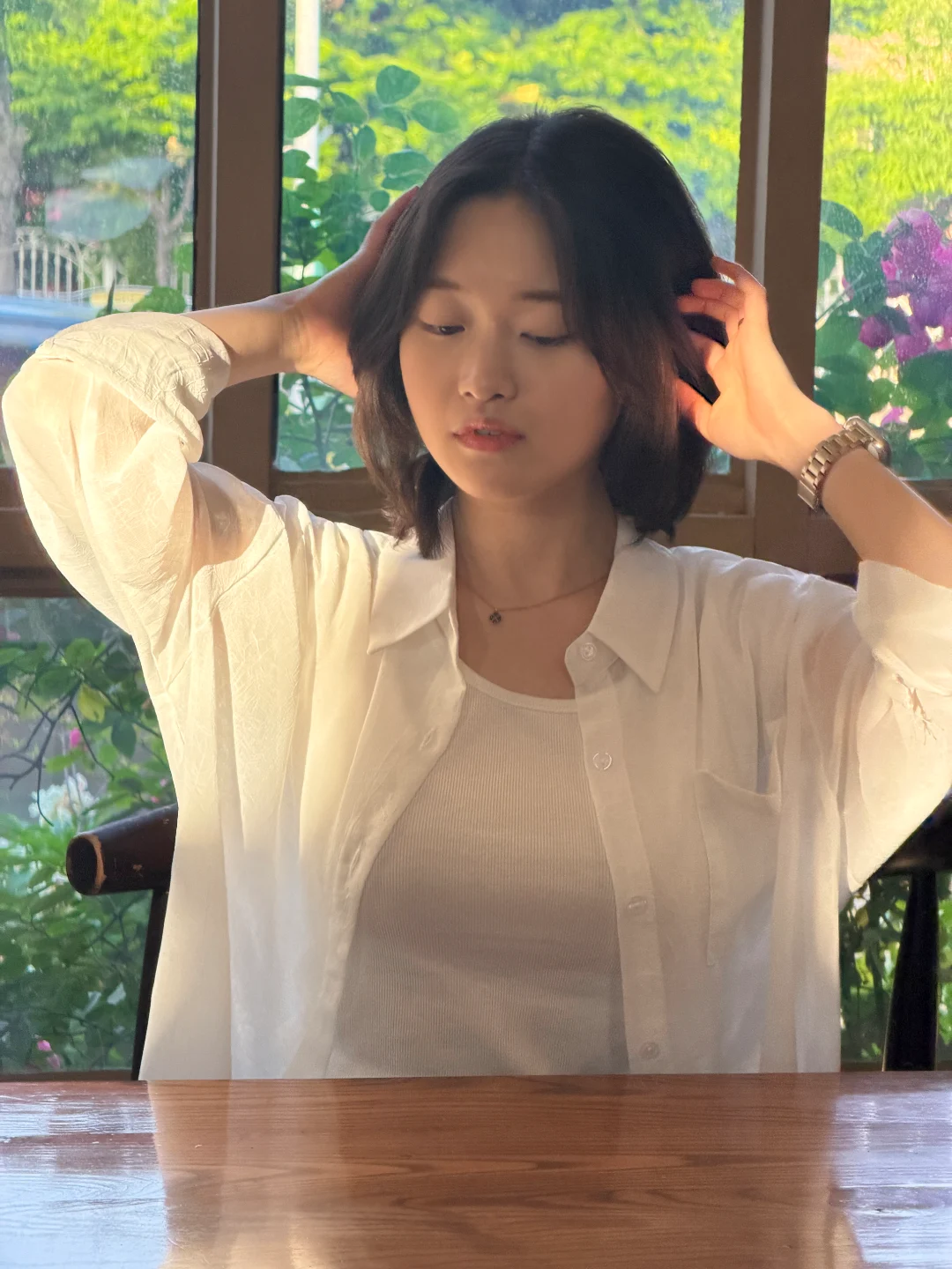 DAYSTAND 브리즈 시어 포켓 셔츠 추가 이미지 13