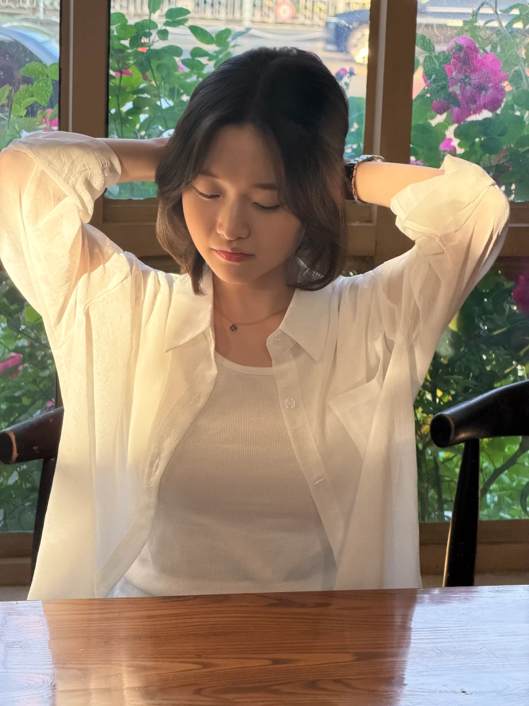 DAYSTAND 브리즈 시어 포켓 셔츠 추가 이미지 14