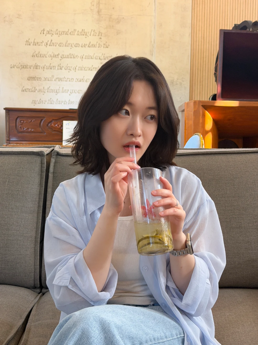 DAYSTAND 브리즈 시어 포켓 셔츠 추가 이미지 17